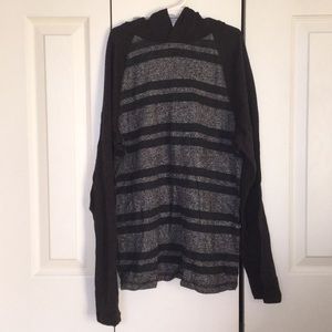 Boys long sleeve hooded shirt